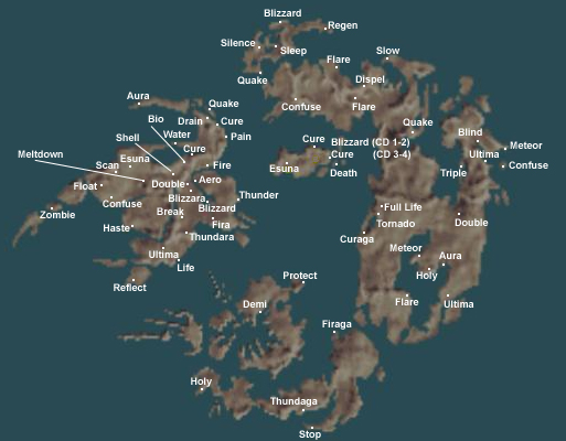 final fantasy viii world map