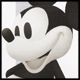 Old school Mickey, while his rule was but budding!